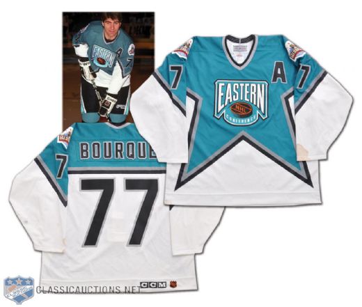 Ray Bourques 1994 NHL All-Star Game Eastern Conference Game-Worn Jersey