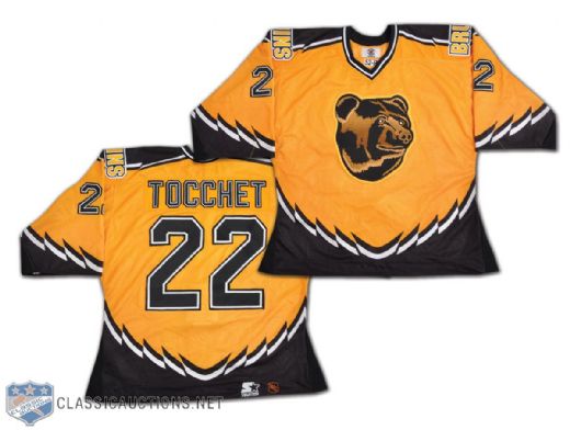 Rick Tocchets 1996-97 Boston Bruins Game-Worn Alternate Jersey