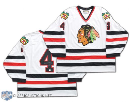Bobby Orr 1978 Chicago Black Hawks Last Game, Limited-Edition Signed Jersey from Great North Road