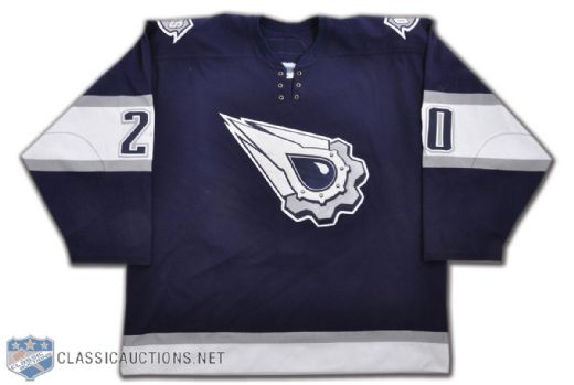 Radek Dvoraks 2005-06 Edmonton Oilers Alternate Game-Worn Jersey