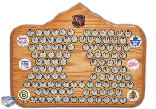 Extremely Scarce 1964-65 Sprite Bottle Cap Complete Set of 108
