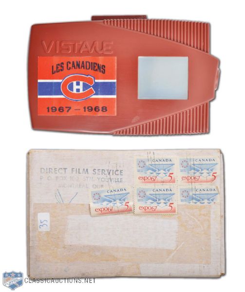 1967-68 Montreal Canadiens Viewer in Original Box