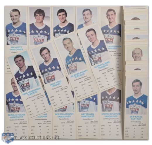 1970-71 Dads Cookies Complete Set of 144 Cards