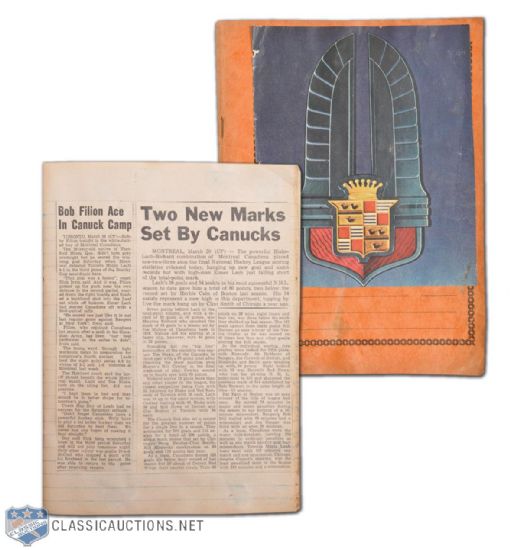 1944-45 NHL Scrapbook