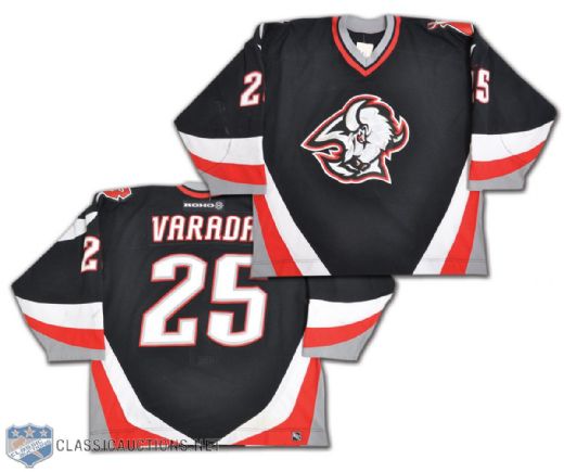 Vaclav Varadas 2001-02 Buffalo Sabres Game-Worn Jersey
