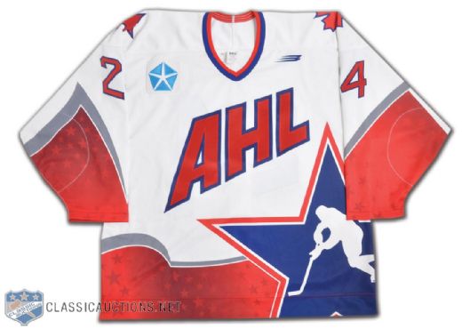 Darren Rumbles 1997 AHL All-Star Game Signed Game-Worn Jersey