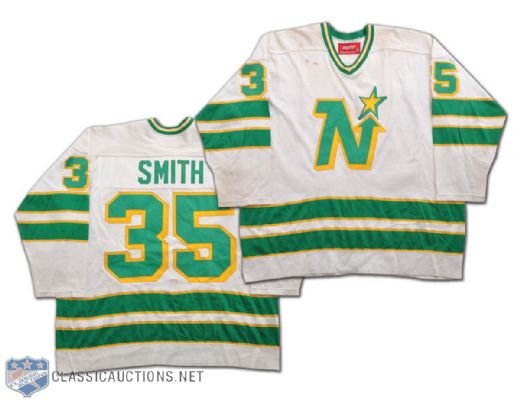 Gary Smiths 1976-77 Minnesota North Stars Game-Worn Jersey