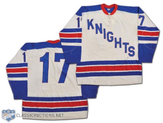 Tom Williams 1971-72 CHL Omaha Knights Game-Worn Jersey