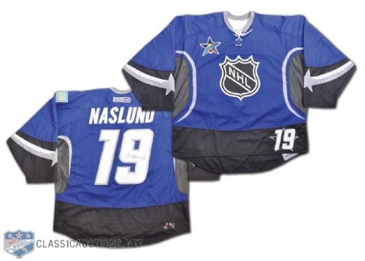 Markus Naslunds 2003 NHL All-Star Game Western Conference Signed Game-Worn