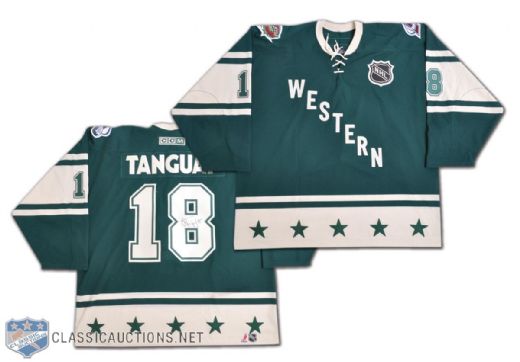 Alex Tanguays 2004 NHL All-Star Game Western Conference Signed Game-Worn Jersey