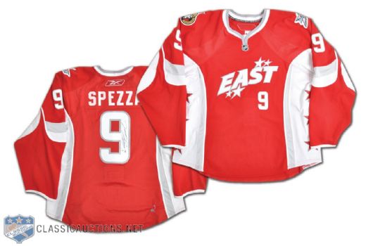 Jason Spezzas 2008 NHL All-Star Game Eastern Conference Signed Game-Worn Jersey