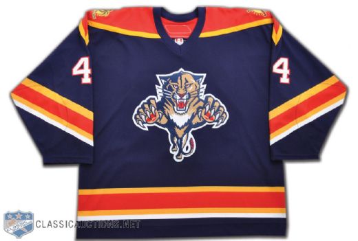 Todd Bertuzzis 2006-07 Florida Panthers Game-Issued Jersey