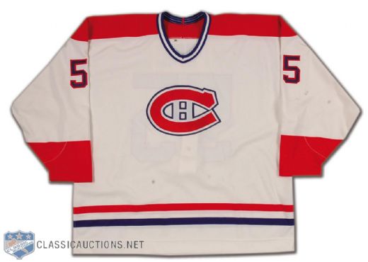 Tony Prpics Mid-1990s Montreal Canadiens Team-Issued Home Jersey