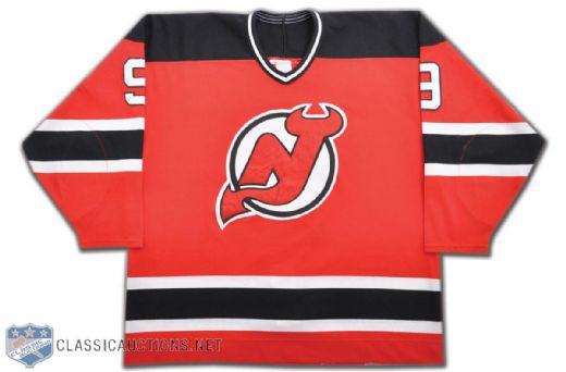 Brendan Morrisons 1998-99 New Jersey Devils Game-Worn Jersey