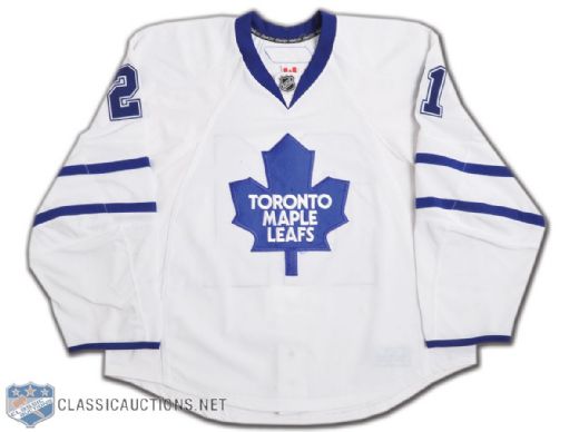 Jamal Mayers 2008-09 Toronto Maple Leafs Game-Worn Jersey