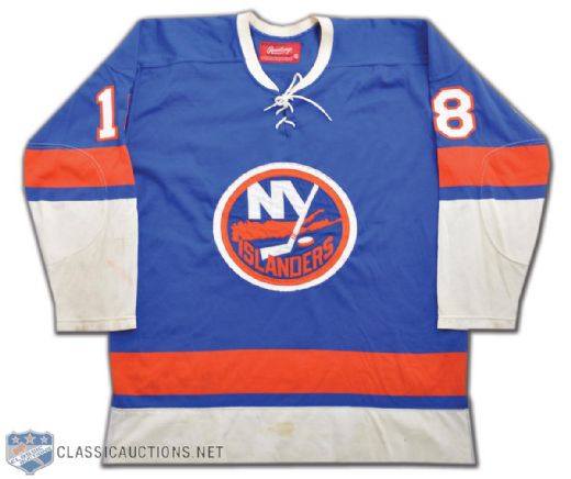 1970s New York Islanders-style Game Jersey