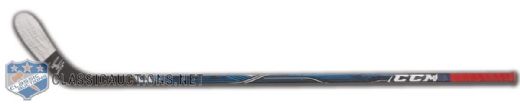 Alexander Ovechkins Washington Capitals CCM Signed Game-Used Stick