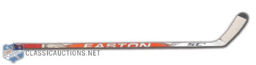 Johan Franzens 2000s Easton SE16 Game-Used Stick