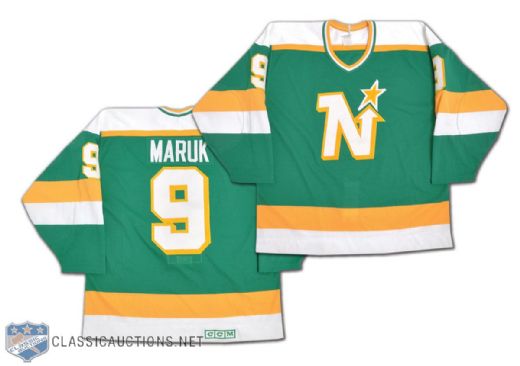 Dennis Maruks 1987-88 Minnesota North Stars Game-Worn Jersey