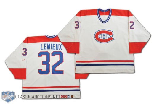 Claude Lemieuxs 1989-90 Montreal Canadiens Game-Worn Jersey