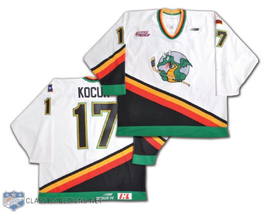 Joey Kocurs 1996-97 IHL San Antonio Dragons Game-Worn Jersey
