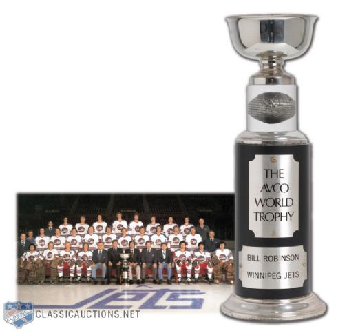 Winnipeg Jets 1977-78 Avco Cup Championship Trophy