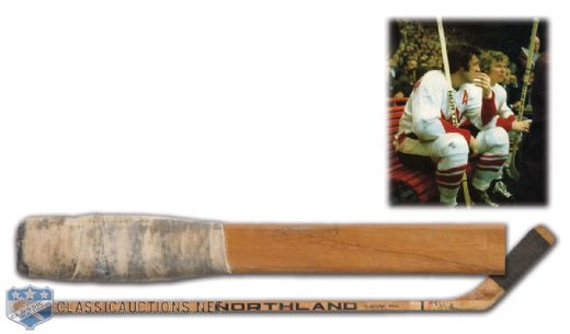 Phil Espositos 1972 Canada-Russia Series Game-Used Stick