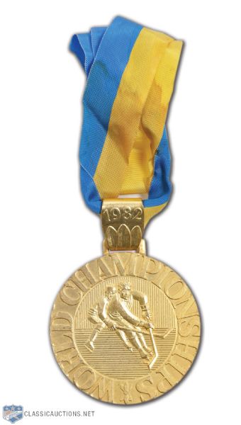 Vladimir Myshkins 1982 World Championships Gold Medal won by Soviet Union