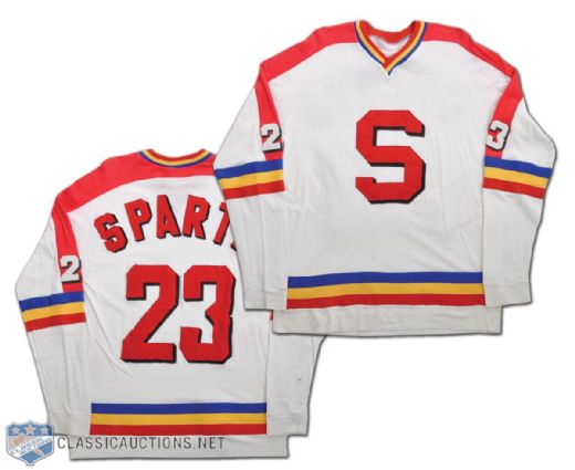 Czech Elite League 1980s HC Sparta Prague Game-Worn Jersey