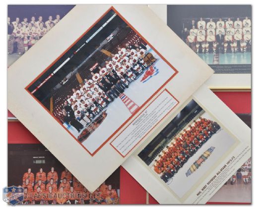 NHL All-Star Game Official Team Photo Collection of 6