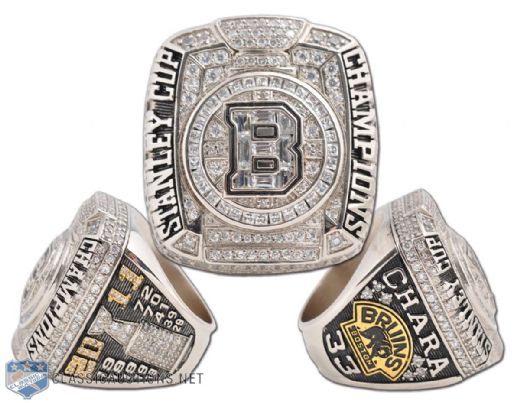 Zdeno Chara 2011 Boston Bruins Replica Stanley Cup Championship Ring