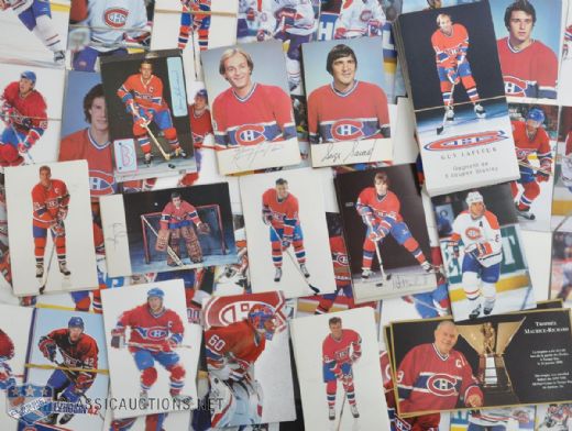Huge Collection of Montreal Canadiens Postcards