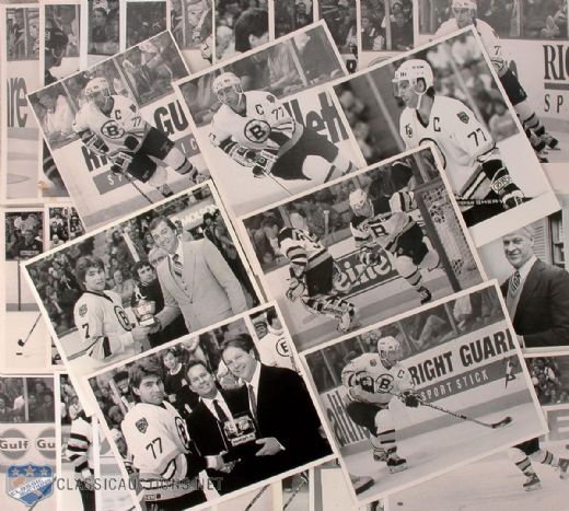 1980s & 1990s Ray Bourque Boston Bruins Photograph Collection of 32