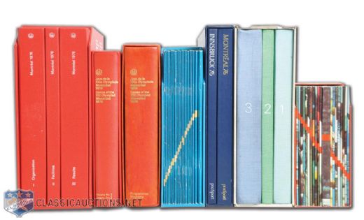 1972-76 Olympics Collection Including Official Reports, Programs and Much More