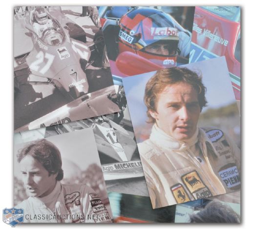 Formula One Photo Collection of 102 Featuring 75 of Gilles Villeneuve