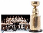 Wayne Cashmans 1971-72 Boston Bruins Stanley Cup Championship Trophy (13")