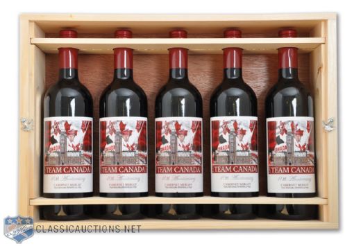 1972 Team Canada 40th Anniversary Limited-Edition Cabernet Merlot Wine Case