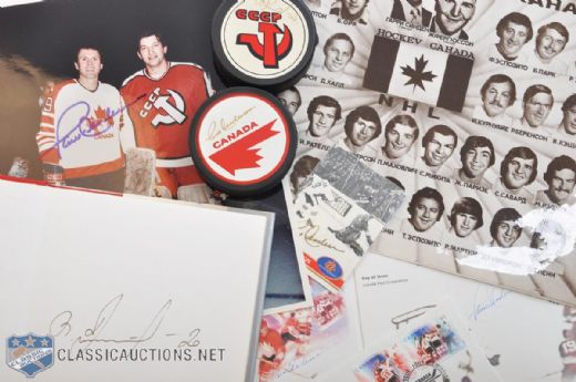 1972 Canada-Russia Series Memorabilia and Autograph Collection