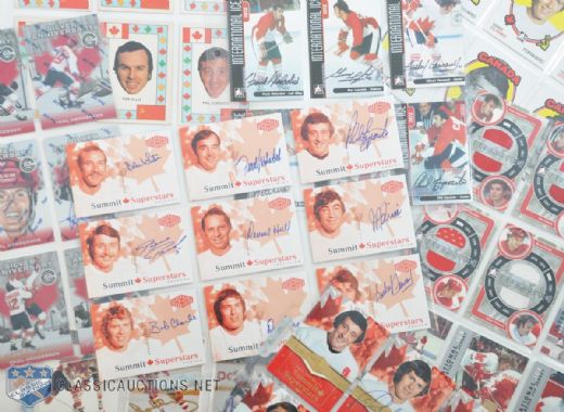 Huge 1972 Canada-Russia Series ITG, Future Trends and Upper Deck Signed / Game-Used Card Collection