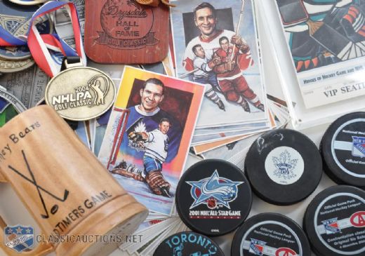 Andy Bathgates Hockey and Sports Memorabilia Collection