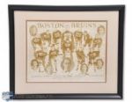 Boston Bruins 1926-27 Framed Team Photo