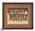 Boston Bruins 1929-30 Framed Team Photo