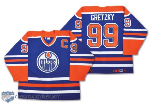 Wayne Gretzky Autographed Edmonton Oilers Jersey from WGA