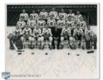 1969 NHL All-Star Game East Division Team-Signed Photo with Horton, Orr, Blake and Howe
