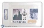 HOFer Dick Irvin Autographed Custom-Made Card PSA/DNA