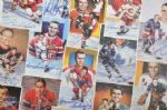 1992-96 Legends of Hockey Signed Postcard Collection of 34