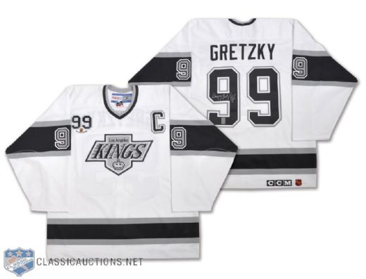 Wayne Gretzky Autographed Los Angeles Kings Jersey from WGA