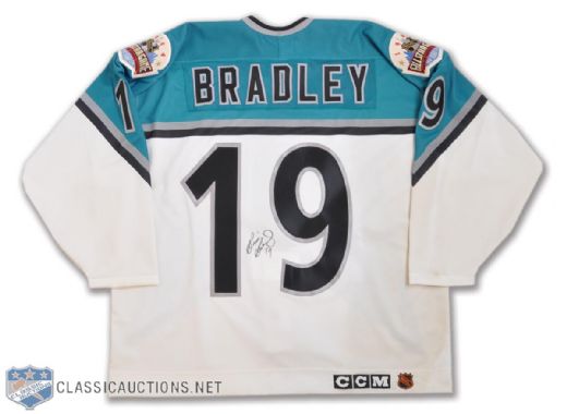 Brian Bradley Autographed 1994 NHL All-Star Game Jersey