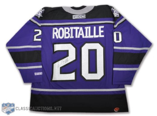 Luc Robitaille Los Angeles Kings Autographed Jersey
