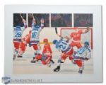 1980 Team USA "Spirit of Victory" Limited-Edition Serigraph by Rick Rush